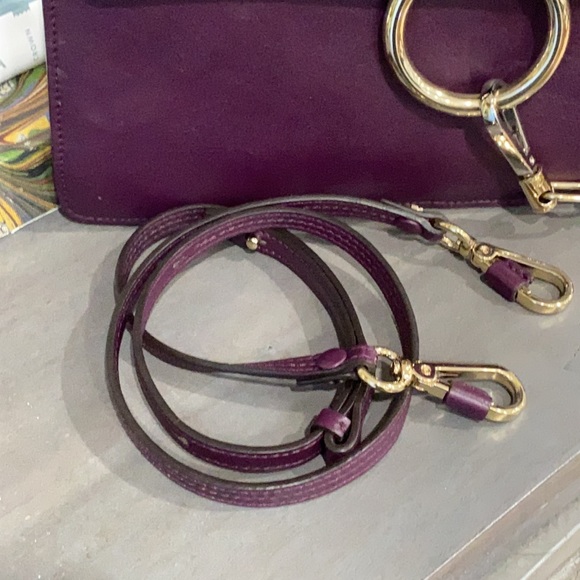 STILL AVAILABLE - Chloé Faye Shoulder Bag in Intense Violine - Picture 3 of 13